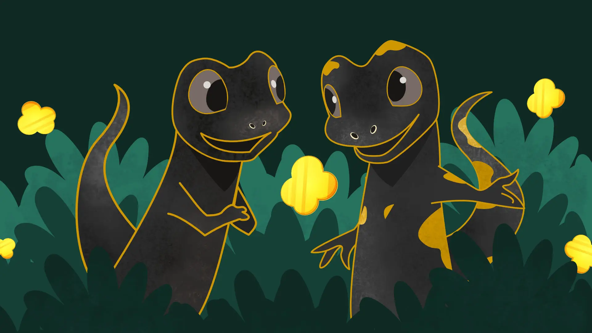 caccia al tesoro sviluppo salamandra